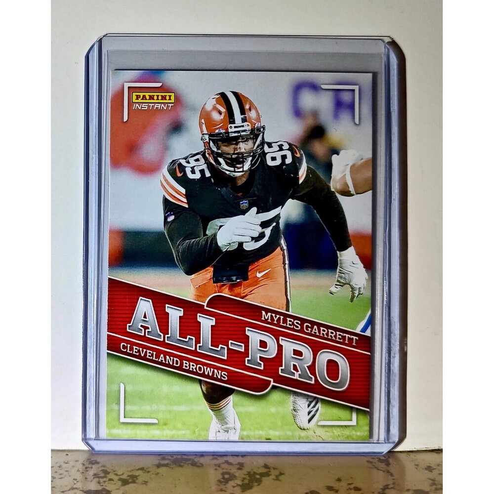 Myles Garrett 2020 Panini All-Pro NFL #13 Football Card 1/241 Cleveland Browns